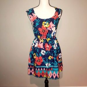 Xhilaration Floral Printed Dress | Size Small